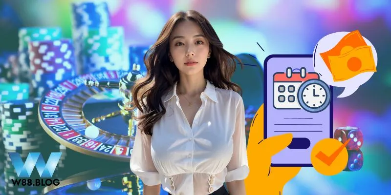 Thời gian quy trình thực hiện rút tiền tại nhà cái 