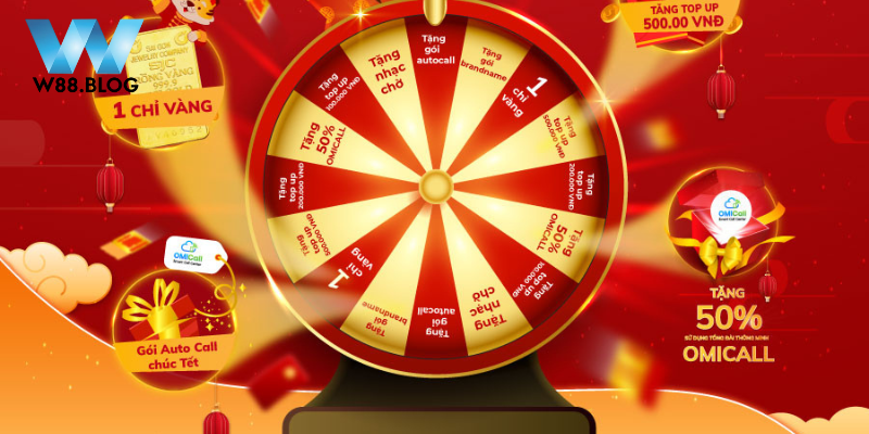 Vòng Quay May Mắn W88 - Thử Vận May, Rinh Quà Mỗi Ngày 1 Sơ lược về ưu đãi Vòng quay may mắn W88