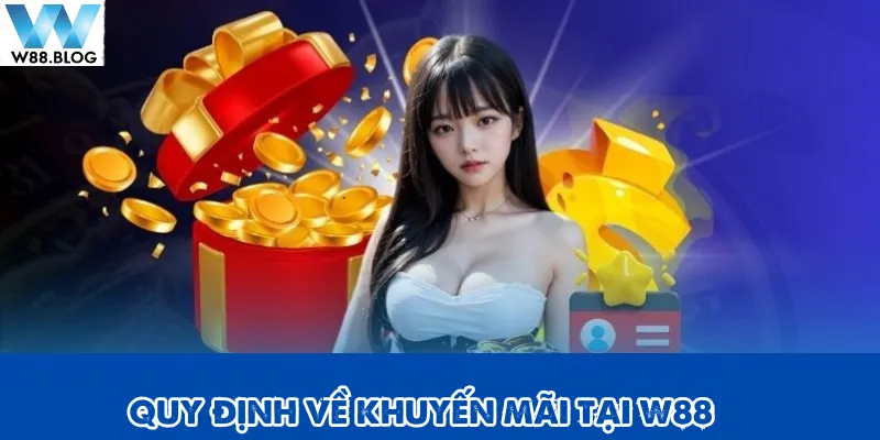 Điều khoản dịch vụ W88 về các chương trình khuyến mãi có sẵn