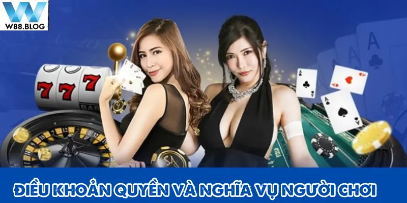 Điều khoản dịch vụ W88 yêu cầu người chơi cung cấp thông tin chính xác